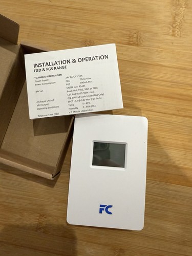 Flamefast gas sensor co2 - sensor,