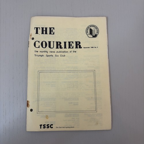 The courier triumph sports - the,