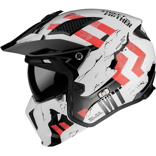 Streetfighter skull white - streetfighter, s