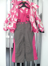 BNWOT NEXT GIRLS SKI JACKET & SALOPETTES SET 5/6 YRS SKIING WINTER COAT PANT TOP