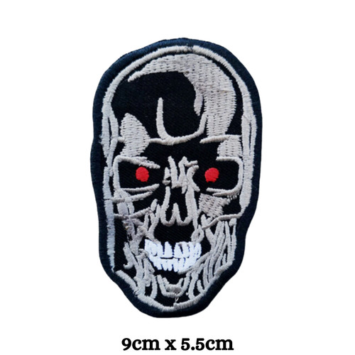 Terminator movie skull face