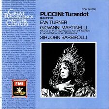 Puccini:Turandot Excerpts / Eva Turner,M CD Incredible Value and Free Shipping!