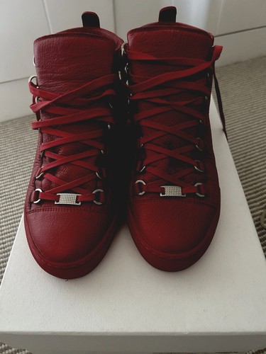Balenciaga arena trainer red - arena,