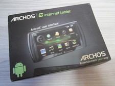 BOXED ARCHOS 5 INTERNET MEDIA TABLET 32GB BLACK