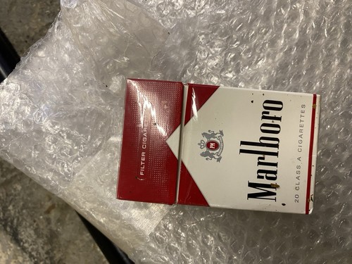 Marlboro empty packets vintage - marlboro,