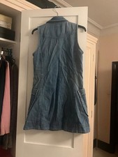 Topshop Women's Denim Dress