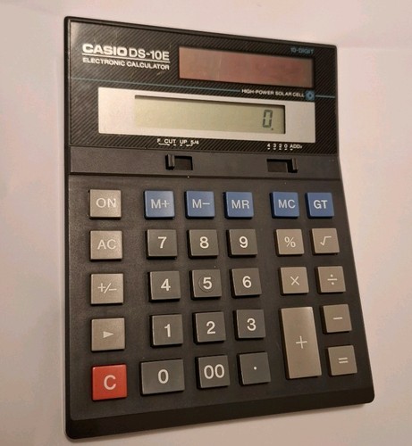 Casio 10e calculator - ds-10e,