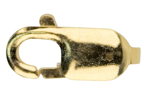 9ct yellow gold lobster claw - gold,