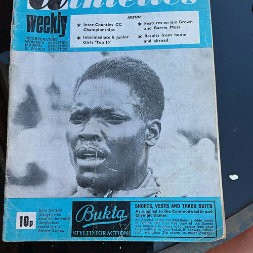 Athletics weekly march 1973 - athletics,