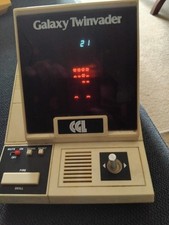 Galaxy Twinvader Handheld Retro 'Space Invader' Game 1981