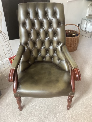 Chesterfield slipper chair - , in