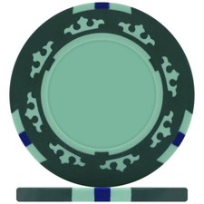 50 x BLANK GREEN Three Colour