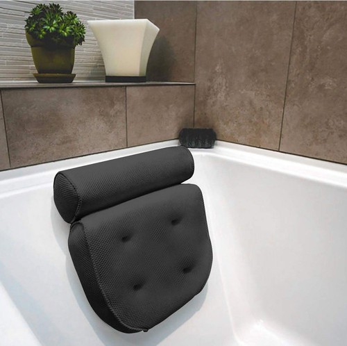 Luxury grey bath spa pillow - grey,