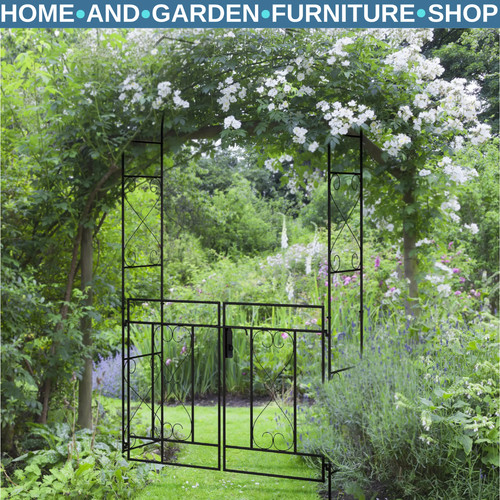 Metal garden arch - metal, with