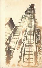 RPPC Labor Scene Man Working