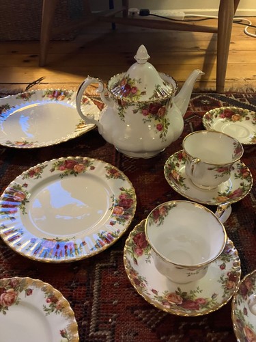 Royal albert tea service old - tea,