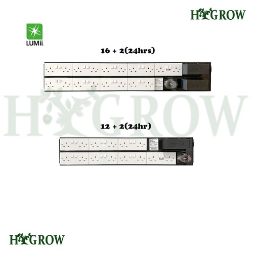 Lumii black lighting timer - lumii,
