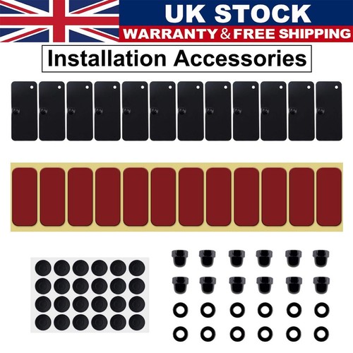 12pcs rear window louvers - 12pcs,