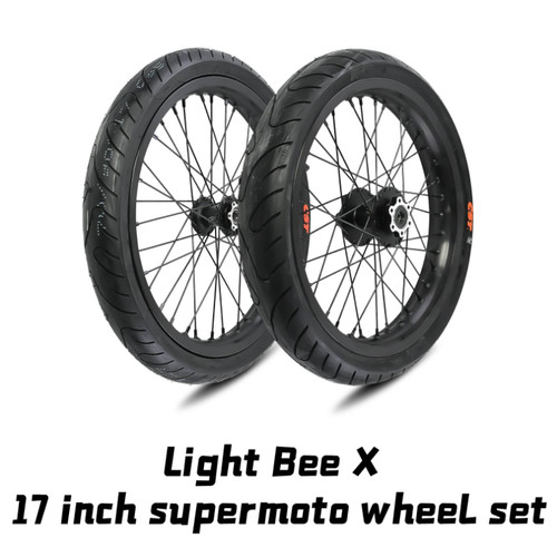 17inch supermoto wheel set - 17",