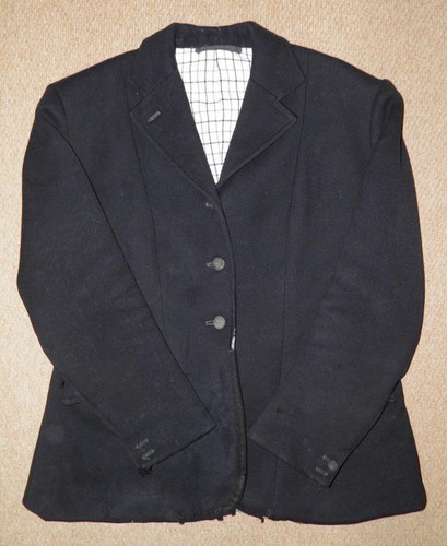 Vintage gents black wool - vintage,