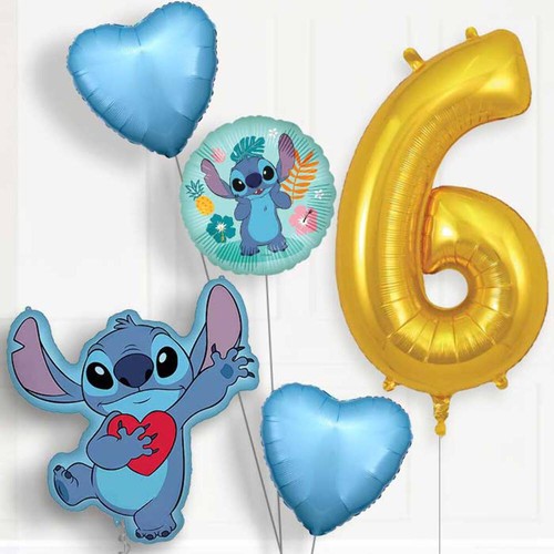 Stitch with heart birthday - stitch,