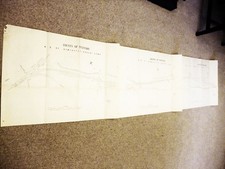 Railway history map plan