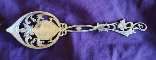 Ornate silver plated - ornate,