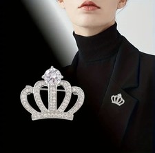 Crown Diamonte Queen Silver &