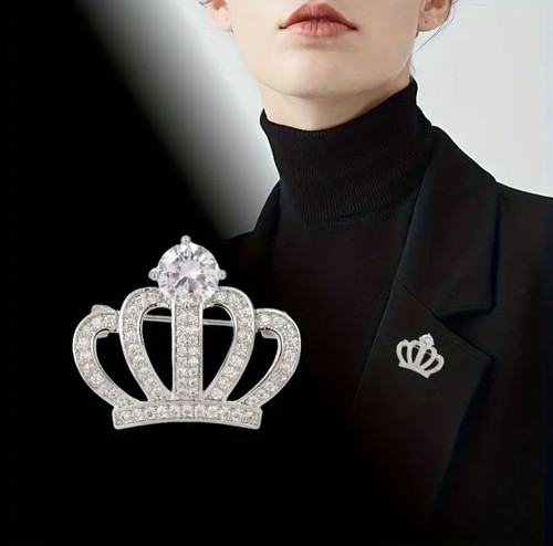Crown diamonte queen silver - crown,
