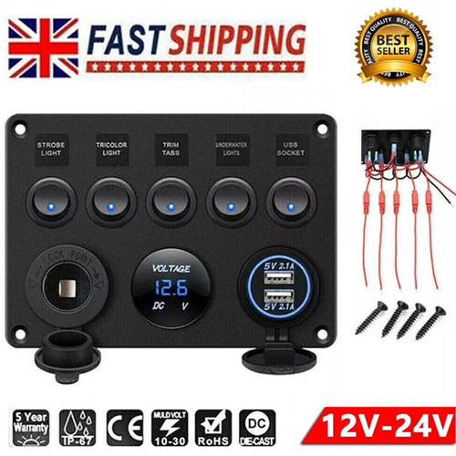 Gang 12v 24v - 5, led