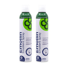 2 X Emollin Emollient Spray 240ml | Hydration & Relief for Dry, Sensitive Skin