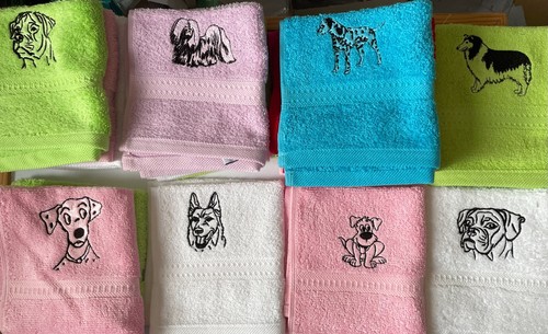 Personalised embroidered dog - personalised,