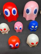 BANDAI NAMCO AMUSEMENT PACMAN GHOSTS BUNDLE SQUISHIES & PENCIL TOPPERS