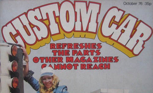 Custom car magazine - car, october