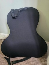 Memory Foam Lumbar Back Cushion Car Chair Waist Support Pain Relief Pillow UK