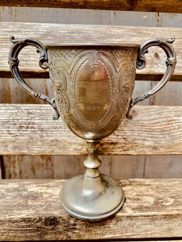 Silver trophy 1889 - silver, 7”