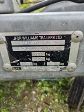 For Williams 2007 BV 105 R/S Trailer. In Excellent Condition