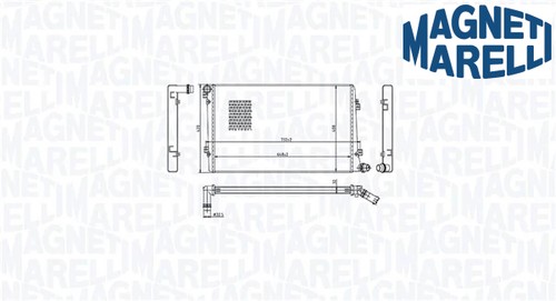 Coolant radiator 350213218100 - coolant,