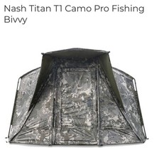 Nash Titan T1 Camo Pro Bivvy -