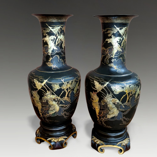 Japanese meiji period pair - japanese,