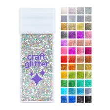 Extra Chunky Craft Glitter Shaker 130g Hemway Wax Melts 1/24"  0.040"