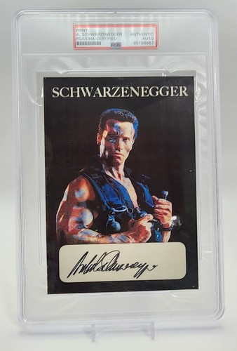Arnold schwarzenegger signed - arnold,