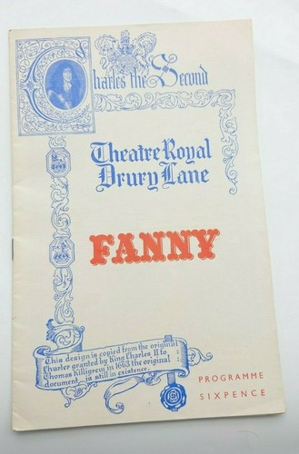 Fanny theatre royal drury lane - theatre,