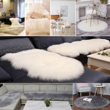 Soft Fluffy Sheepskin Chair