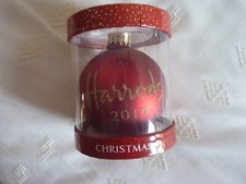 HARRODS CHRISTMAS BAUBLE 2017 NIB