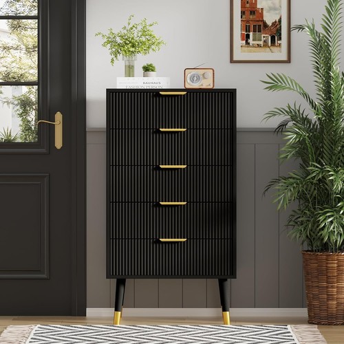Wooden drawer dresser - 5,
