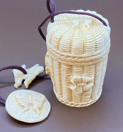 Japanese style carved inro - style,