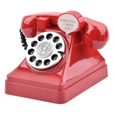 Retro Telephone Piggy Bank