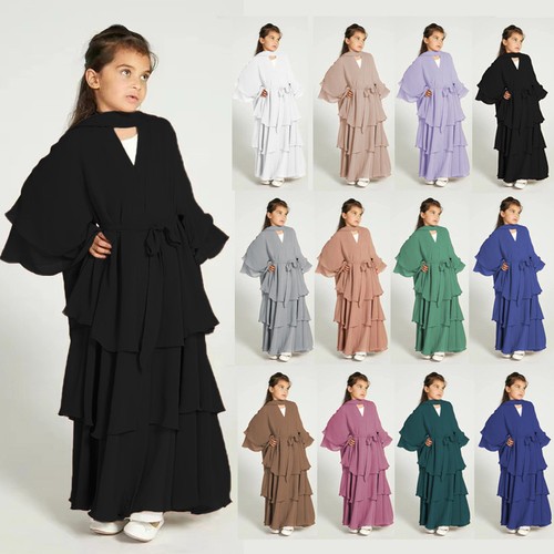 Kid girl ruffles - girl, muslim
