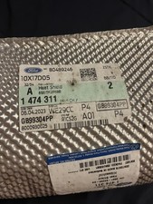 Genuine Ford Fiesta Mk6 Fusion